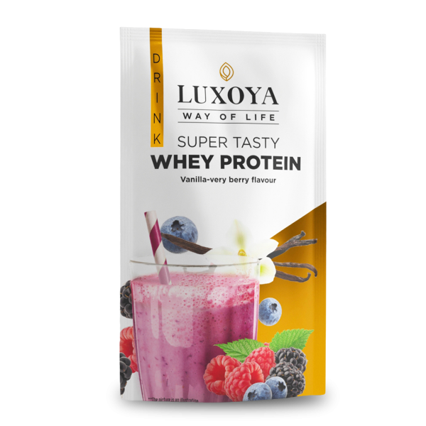 Super Tasty Whey Protein 30g - Vanilla-Very berrry flavour