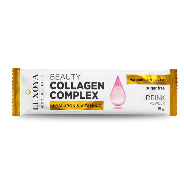 Beauty Collagen Complex Hyaluron & Vitamin C 15g - Watermelon-Grape
