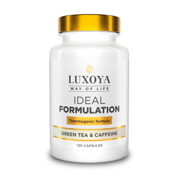 Ideal Formulation Green tea & Caffeine - 120 capsules