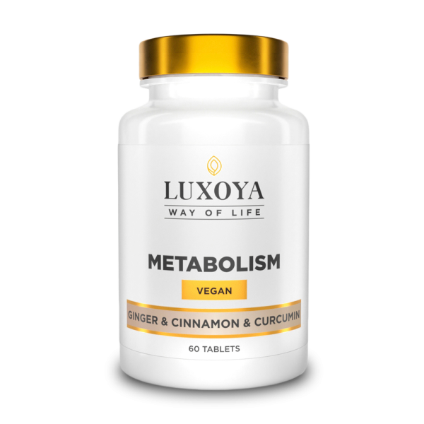 Metabolism with Ginger & Cinnamon & Curcumin - 60 tablets