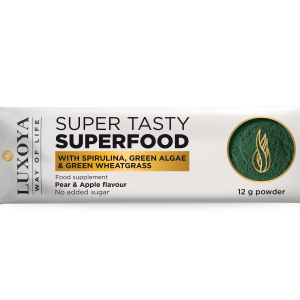 Super Tasty Superfood With spirulina 12g - Pear & Apple