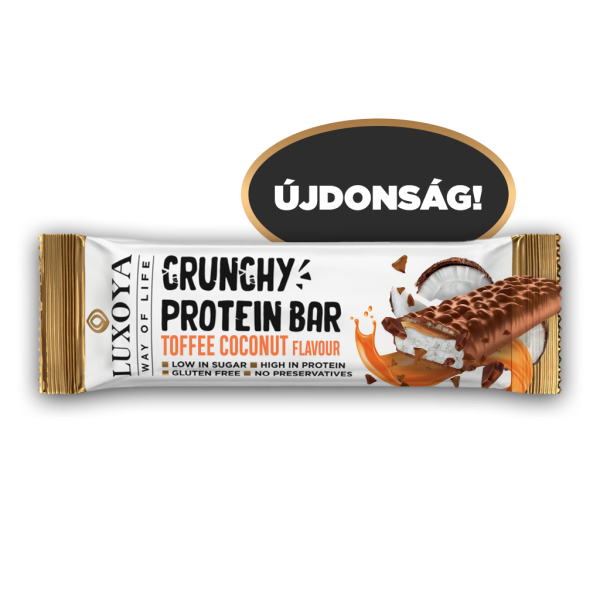 CRUNCHY PROTEIN BAR coconut- caramel  45g