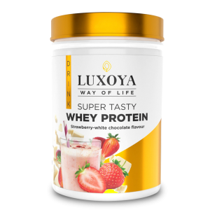 Super Tasty Whey Protein 450g PET - Strawberry-White chocolate flavour