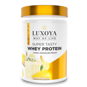 Super Tasty Whey Protein 450g PET - Lemon-Cheesecake flavor